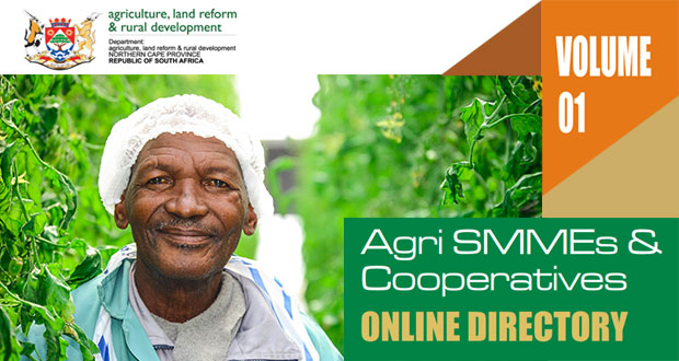 NC Agri SMMEs & Cooperatives – Online Directory VOL 1 - Home Page